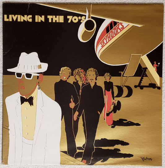 SKYHOOKS - Living In The 70's (VG+/VG+) Vinyl