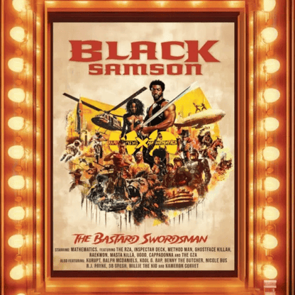 WU-TANG & MATHEMATICS - Black Samson, The Bastard Swordsman Vinyl