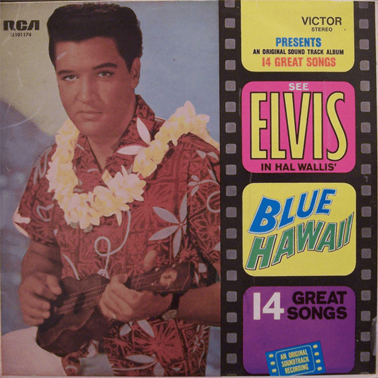 ELVIS PRESLEY - Blue Hawaii (G+/VG+) Vinyl