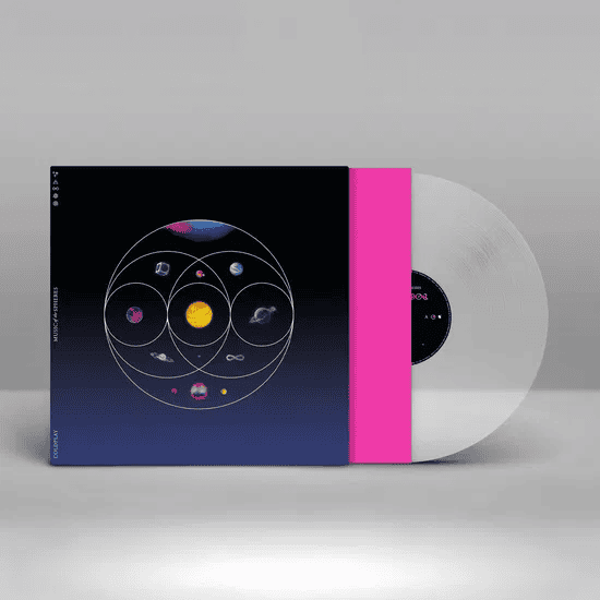 COLDPLAY - Music Of The Spheres Clear Vinyl