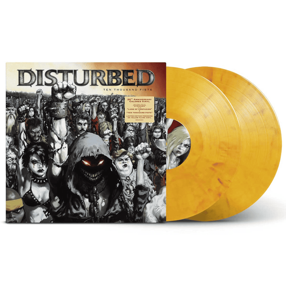 DISTURBED - Ten Thousand Fists 20th Anniversary Edition Vinyl