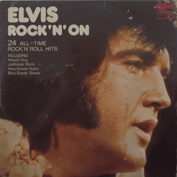 ELVIS PRESLEY -  Rock 'N' On (24 Legendary Hits) (VG/VG+) Vinyl (Copy) JWrayRecords