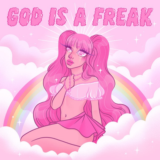 PEACH PRC - God Is A Freak 7" Single Vinyl
