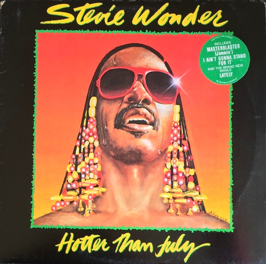 STEVIE WONDER - Hotter Than July (VG+/VG) Vinyl