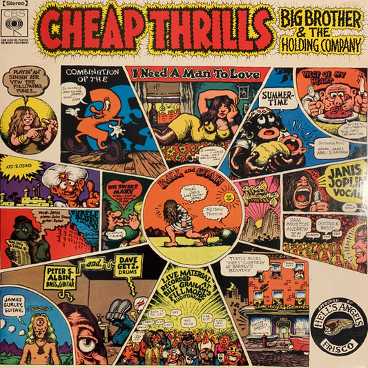 JANIS JOPLIN / BIG BROTHER & THE HOLDING COMPANY - Cheap Thrills (NM/NM) Vinyl