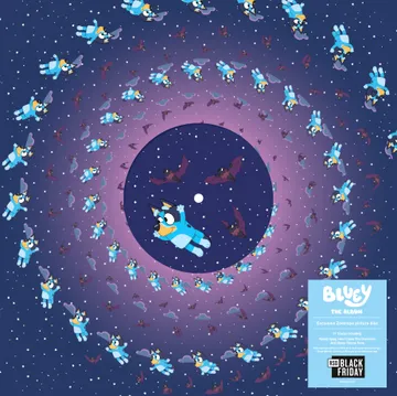 BLUEY THE ALBUM (LIMITED 2025 ZOETROPE EDITION) RSD Black Friday 2025 Vinyl