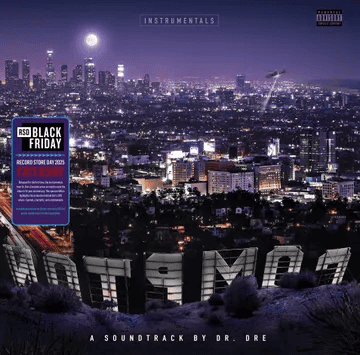 DR DRE. - Compton (A Soundtrack by Dr. Dre) (Instrumental Edition) RSD Black Friday 2025 Vinyl