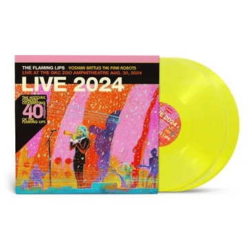 THE FLAMING LIPS - Yoshimi Battles The Pink Robots - Live at the Zoo Amphitheatre, Oklahoma City, August 30, 2024 RSD Black Friday 2025 Vinyl