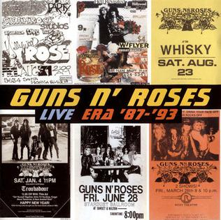 GUNS N ROSES - Live Era '87-'93 Vinyl