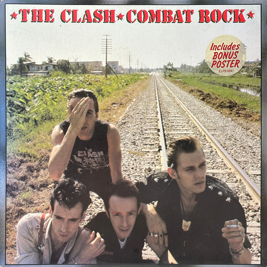 THE CLASH - Combat Rock (VG+/VG+) Vinyl