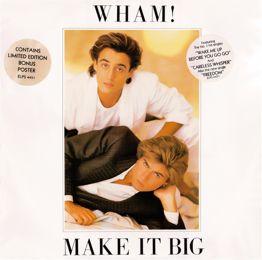 WHAM! - Make It Big (VG+/VG) Vinyl