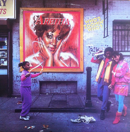 ARETHA FRANKLIN - Who's Zoomin' Who? (VG+/NM) Vinyl