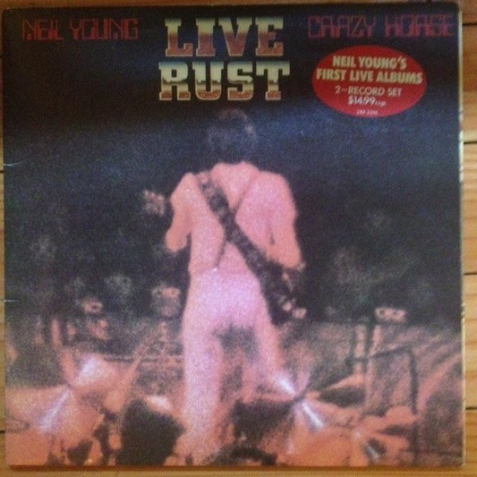 NEIL YOUNG & CRAZY HORSE - Live Rush (VG+/NM) Vinyl