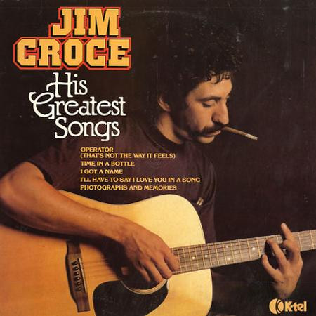 JIM CROCE - His Greatest Songs (VG/VG+) Vinyl