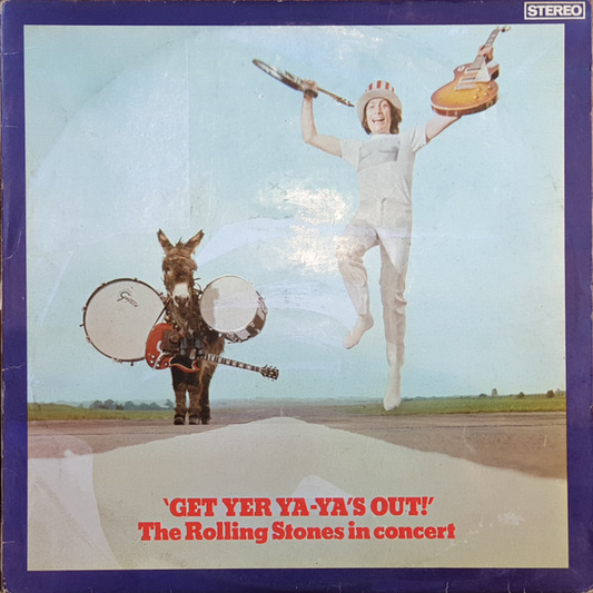 THE ROLLING STONES - Get Yer Ya-Ya's Out! (G+/VG) Vinyl