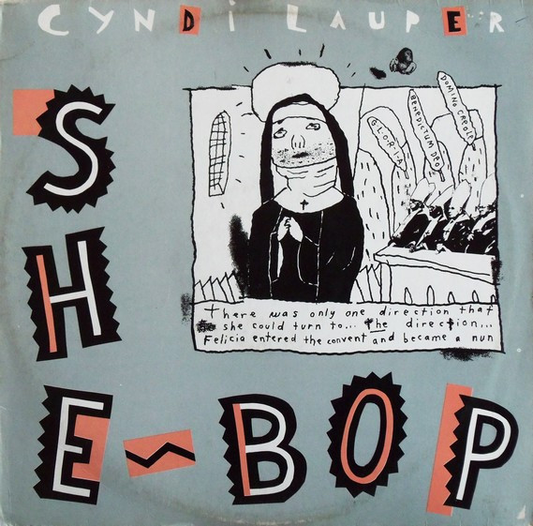 CYNDI LAUPER - She Bop (VG/VG+) Vinyl