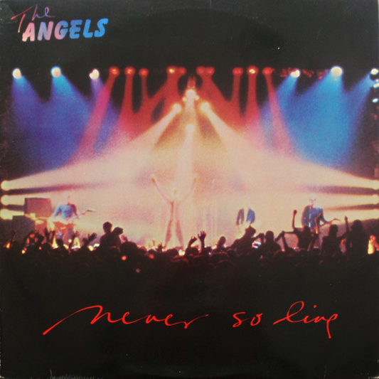 THE ANGELS - Never So Live (VG+/VG+) Vinyl