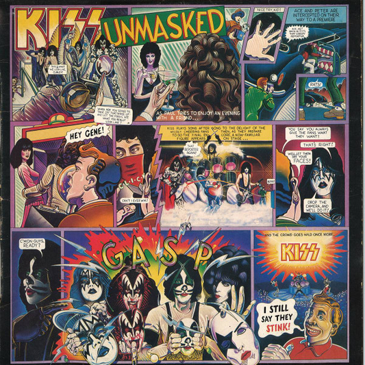 KISS - Unmasked (VG+/G) Vinyl