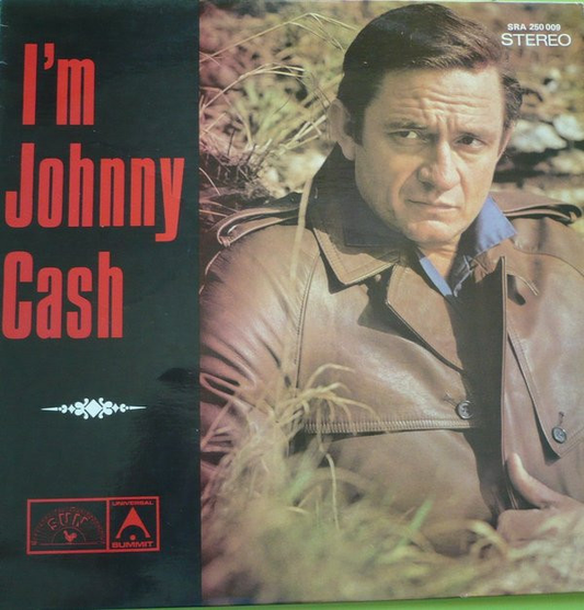 JOHNNY CASH -  I'm Johnny Cash (Story Songs Of The Trains & Rivers) (VG+/VG+) Vinyl