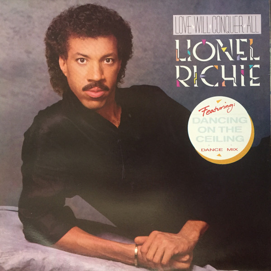 LIONEL RICHIE - Love Will Conquer All / Dancing On The Ceiling 12" Single (NM/NM) Vinyl