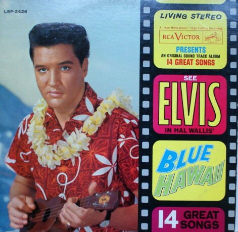 ELVIS PRESLEY - Blue Hawaii (G+/VG) Vinyl