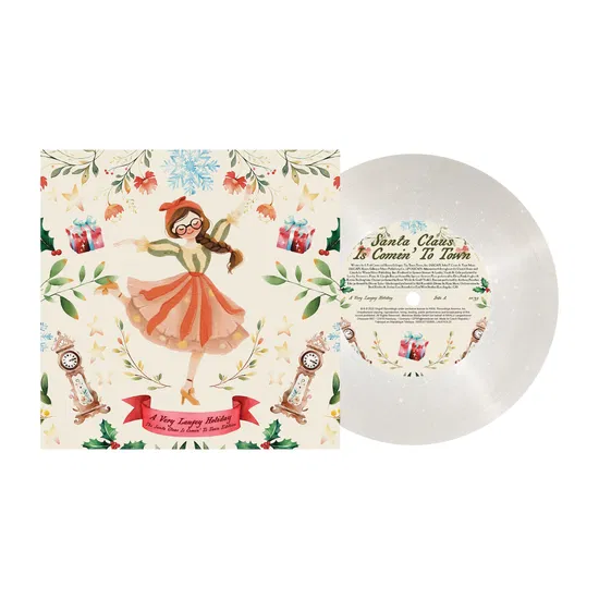 LAUFEY - A Very Laufey Holiday - The Santa Claus Is Comin To Town Edition 7" Single Vinyl