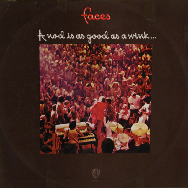 FACES - A Nod Is As Good As A Wink...To A Blind Horse (VG+/VG) Vinyl