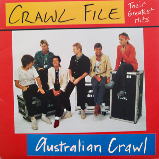 AUSTRALIAN CRAWL - Crawl File: Their Greatest Hits (G+/VG) Vinyl