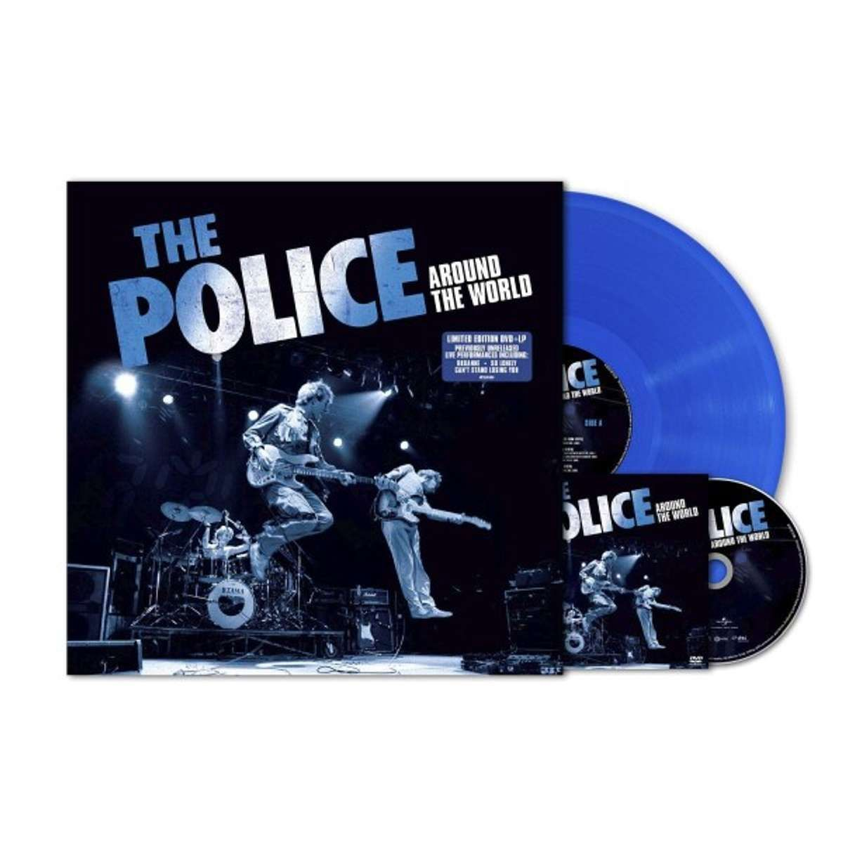 THE POLICE -  Around the World Vinyl/DVD