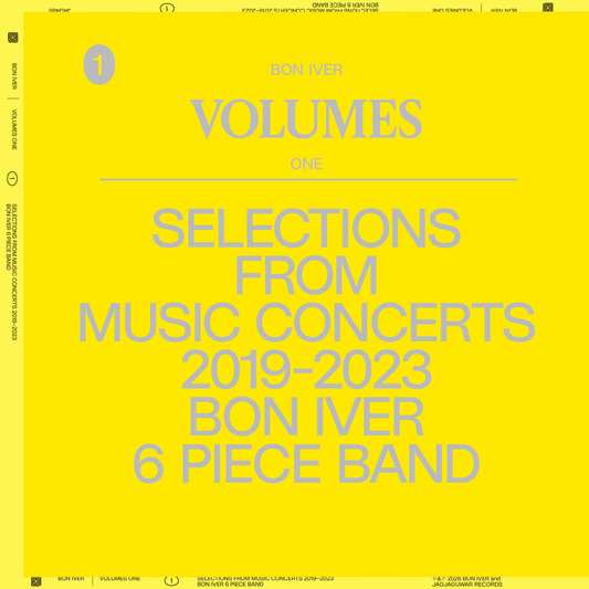 BON IVER - Volumes One - Selections from Music Concerts 2019-2023 Bon Iver 6 Piece Band Vinyl JWrayRecords