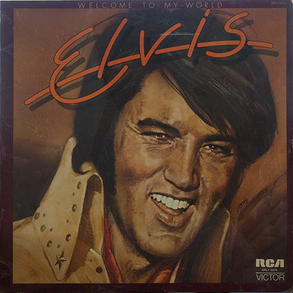 ELVIS - Welcome To My World (VG/VG) Vinyl JWrayRecords