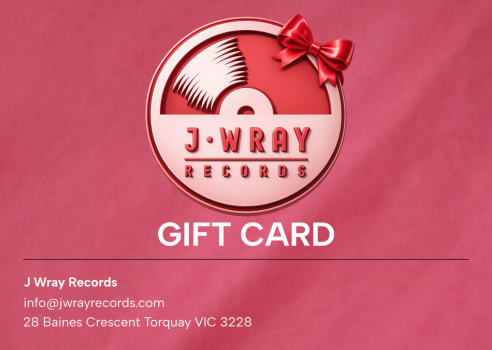 JWRAYRECORDS Physical Gift Card JWrayRecords
