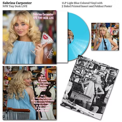 SABRINA CARPENTER - NPR Tiny Music Live Vinyl JWrayRecords