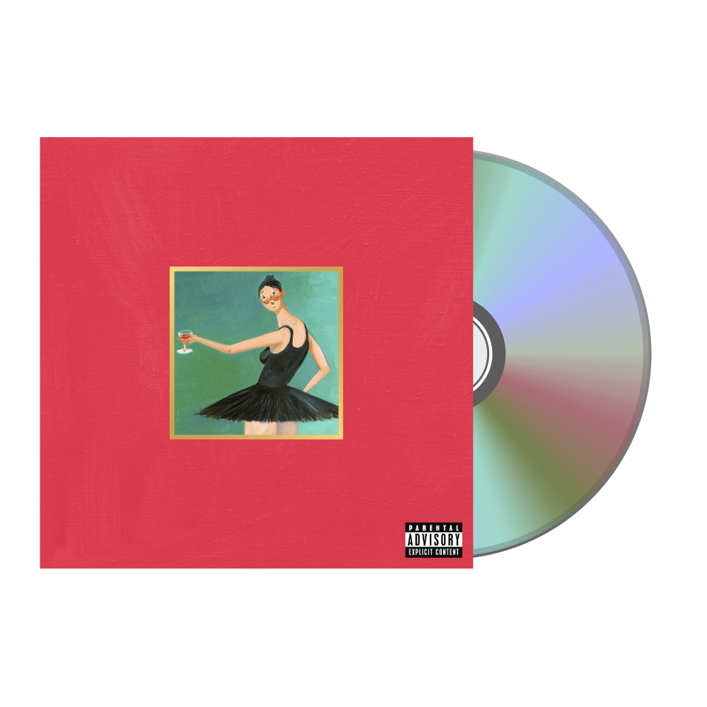 KANYE WEST: My Beautiful Dark Twisted Fantasy CD JWrayRecords