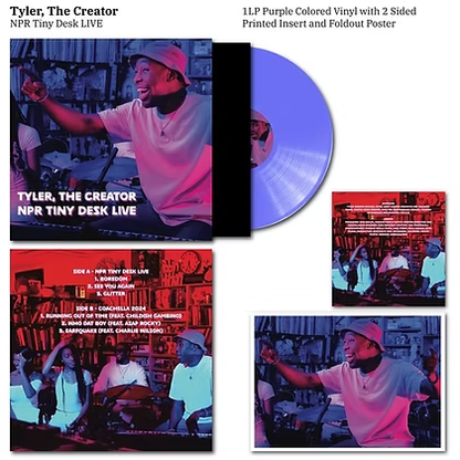 TYLER, THE CREATOR - NPR Music Tiny Desk Concert Vinyl JWrayRecords