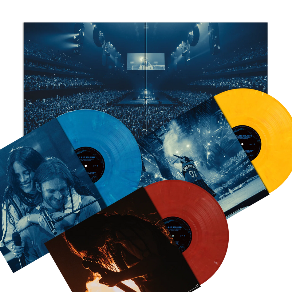 BILLIE EILISH - Hit Me Hard And Soft: The Tour (Live) Vinyl JWrayRecords