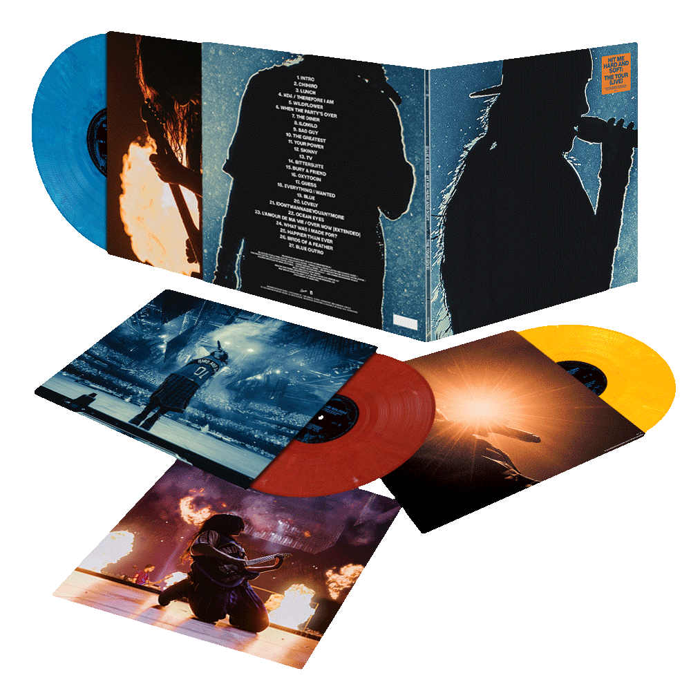 BILLIE EILISH - Hit Me Hard And Soft: The Tour (Live) Vinyl JWrayRecords