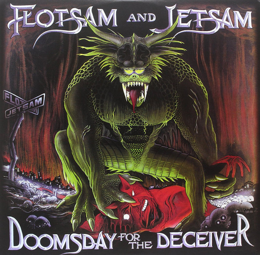 FLOATSAM AND JETSAM - Doomsday For The Deceiver (NM/NM) Vinyl JWrayRecords