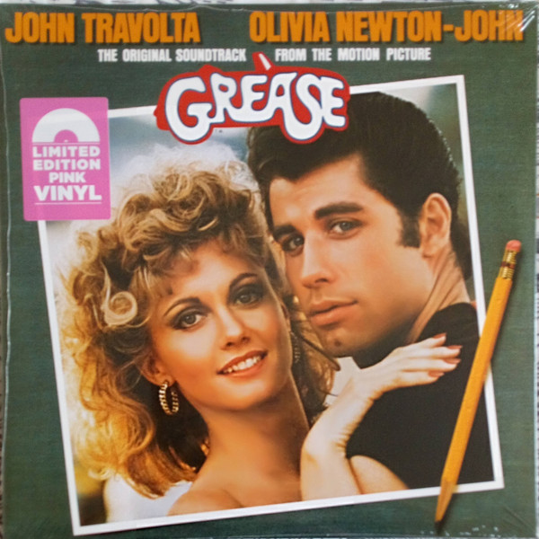GREASE (The Original Soundtrack From The Motion Picture) (NM/NM) Vinyl JWrayRecords
