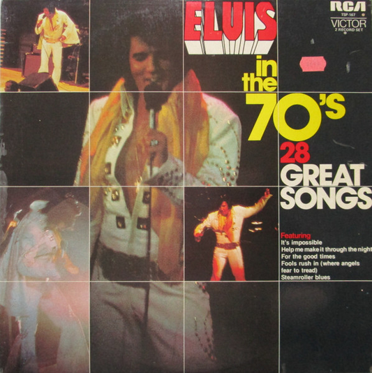 ELVIS PRESLEY - Elvis In The 70's (VG/VG+) Vinyl JWrayRecords
