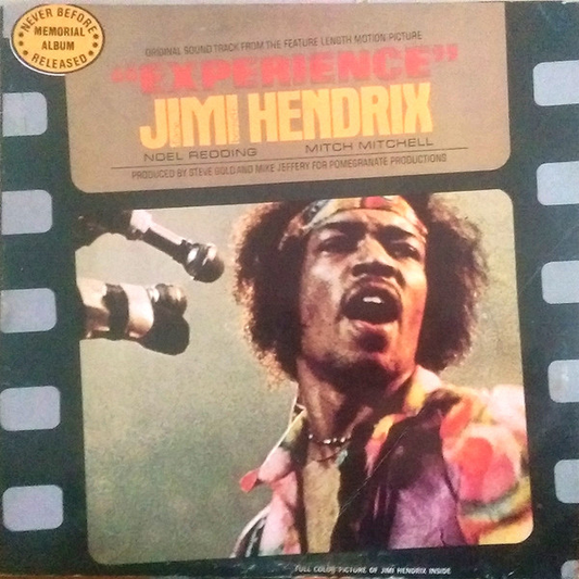 JIMI HENDRIX - Original Soundtrack Of The Motion Picture "Experience" (VG/VG) Vinyl JWrayRecords