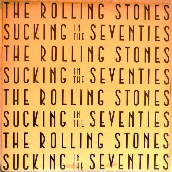 THE ROLLING STONES - Sucking In The Seventies (VG+/VG) Vinyl JWrayRecords