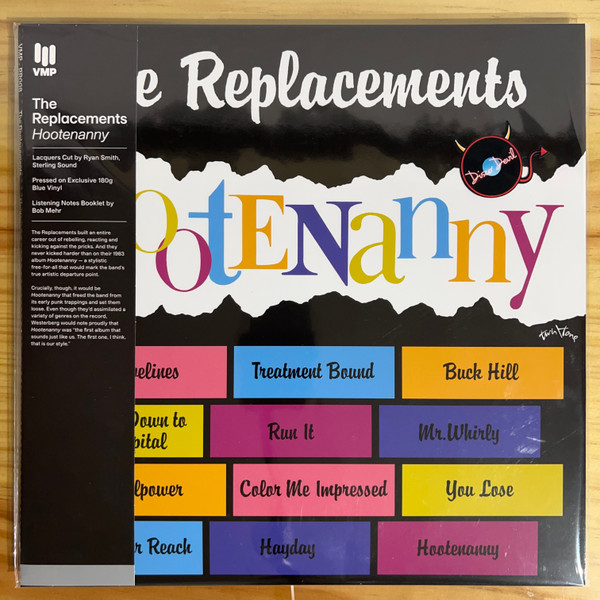 THE REPLACEMENTS - Hootenanny (NM/NM) Vinyl JWrayRecords