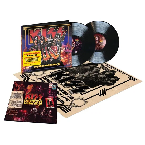 KISS - Destroys Anaheim '76 Vinyl JWrayRecords