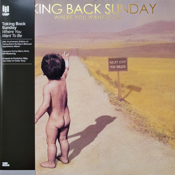 TAKING BACK SUNDAY - Where You Want To Be (NM/NM) Vinyl JWrayRecords