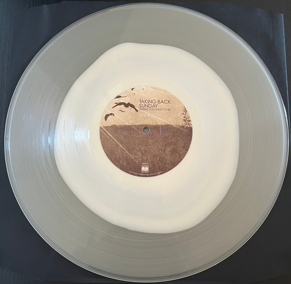 TAKING BACK SUNDAY - Where You Want To Be (NM/NM) Vinyl JWrayRecords