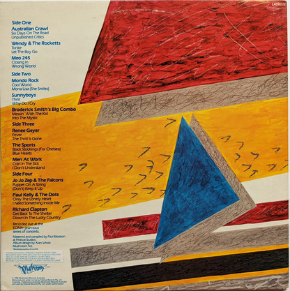ROCKING AUSTRALIA LIVE (VG+/VG+) Vinyl JWrayRecords