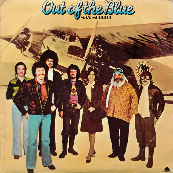 MAX MERRITT - Out Of The Blue (VG+/VG+) Vinyl JWrayRecords