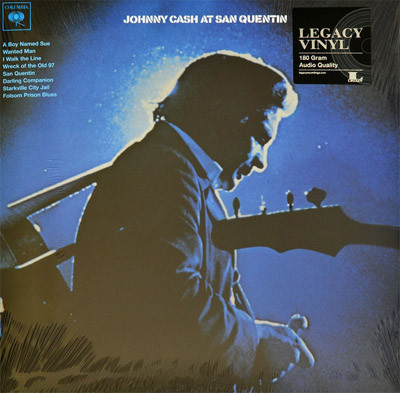 JOHNNY CASH - Johnny Cash at San Quentin (NM/VG+) Vinyl JWrayRecords