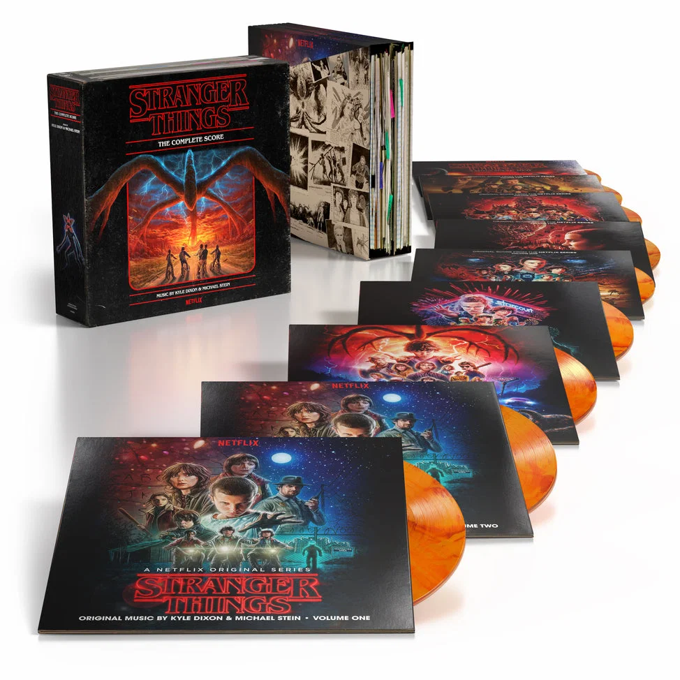 KYLE DIXON & MICHAEL STEIN - Stranger Things - The Complete Score 17LP Vinyl Box Set JWrayRecords